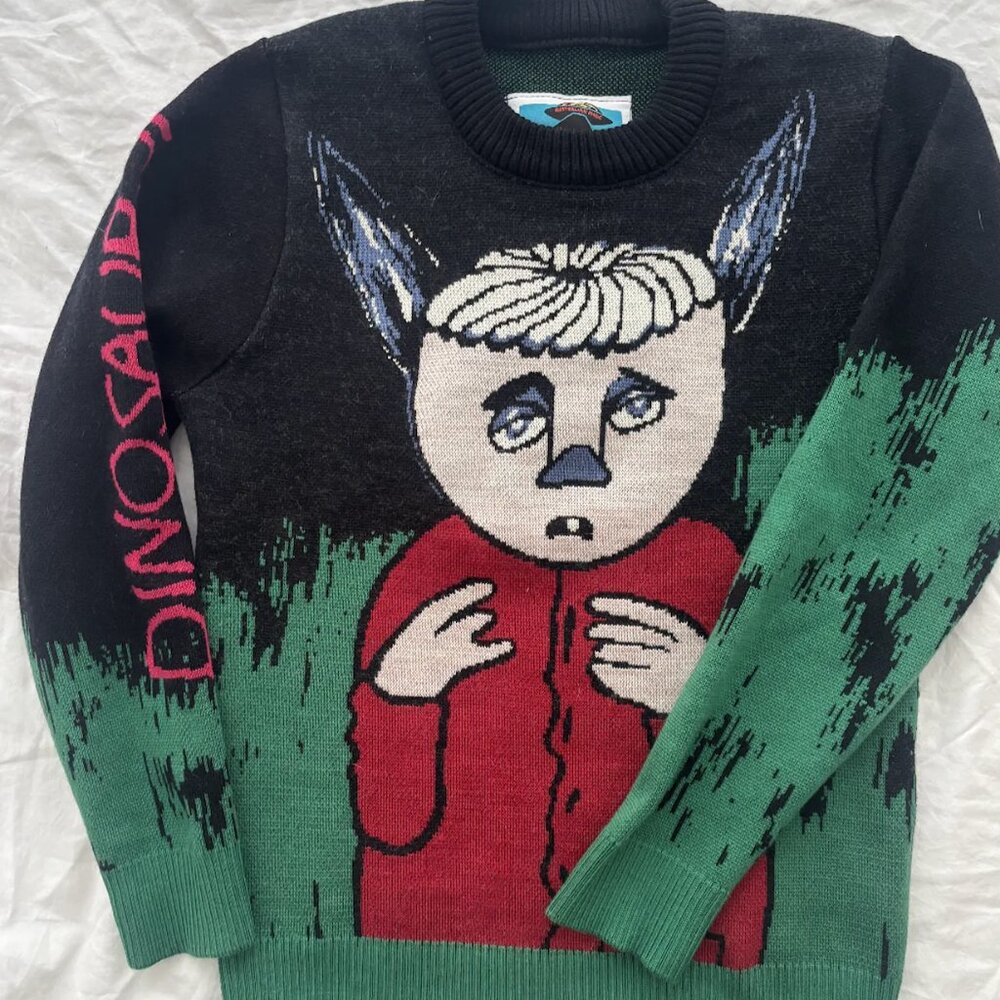 Wah Wah Dinasour Jr Band 90s Gen X Sweater Australia Sz Small